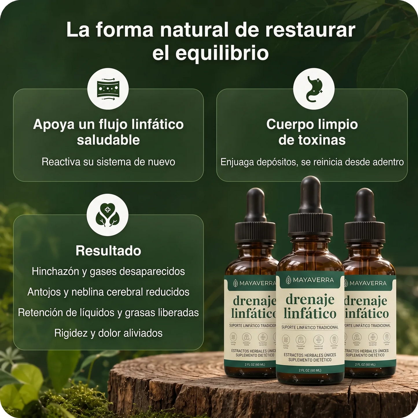 Drenaje Linfático Mayaverra — Gotas Naturales